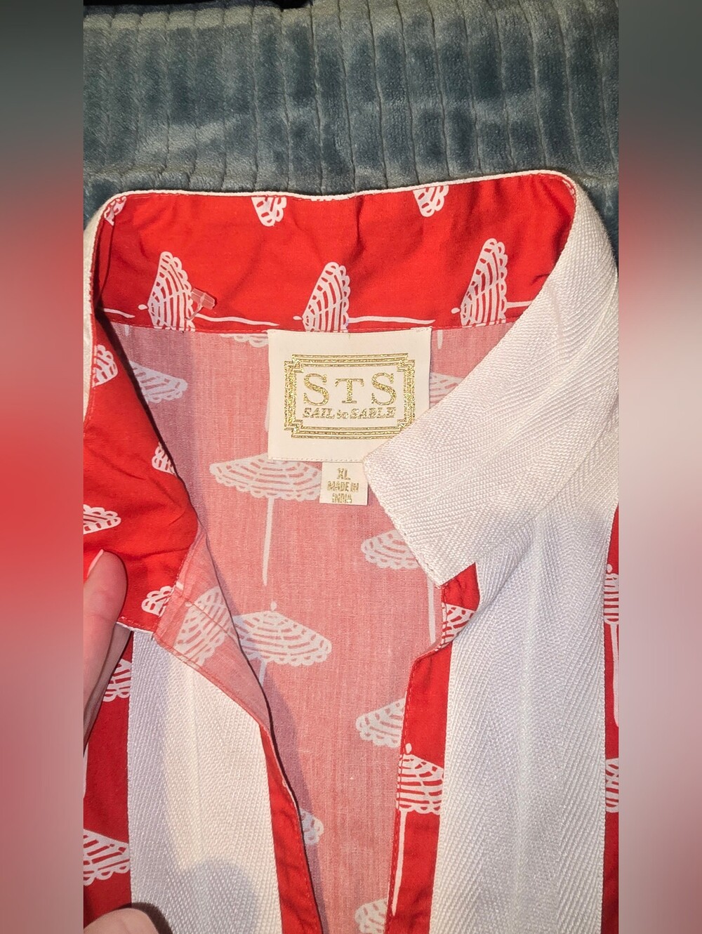 Sail to Sable Red Sleeveless Midi Dress with White Trim NWOT! - Picture 7 of 9